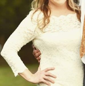 Vintage style shimmery dress.